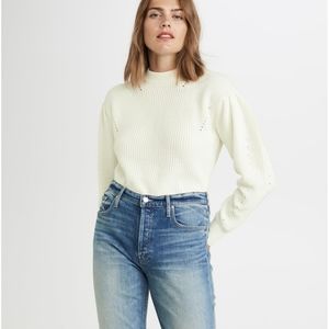 English Factory bubble sleeve sweater